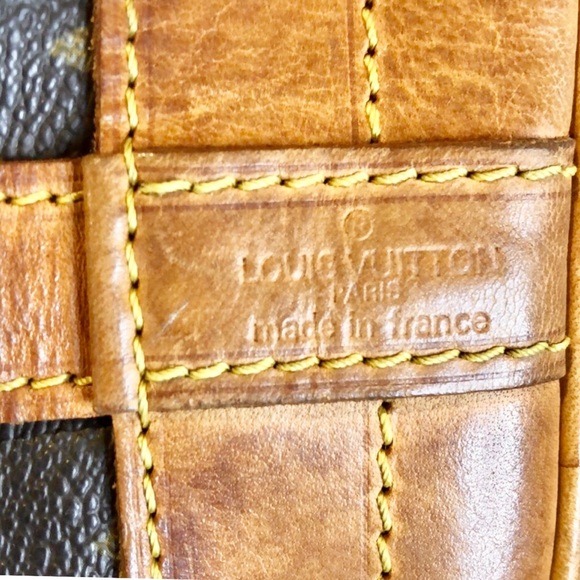 LOUIS VUITTON Full Size Noe Bucket Monogram GM Bag Vintage - Picture 15 of 17